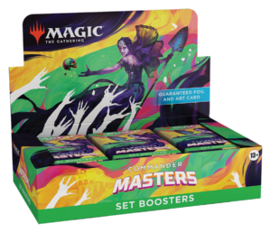Magic: The Gathering Commander Masters Set Booster Box | 24 Packs