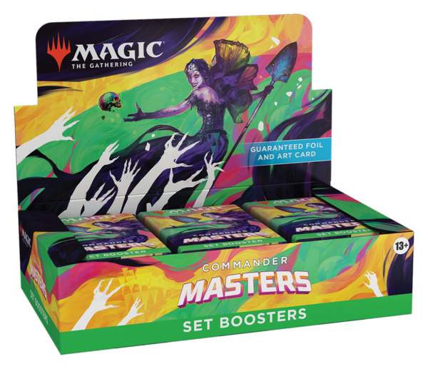 Magic: The Gathering Commander Masters Set Booster Box | 24 Packs