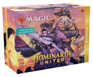 Magic: The Gathering Dominaria United Bundle | 8 Set Boosters + Accessories