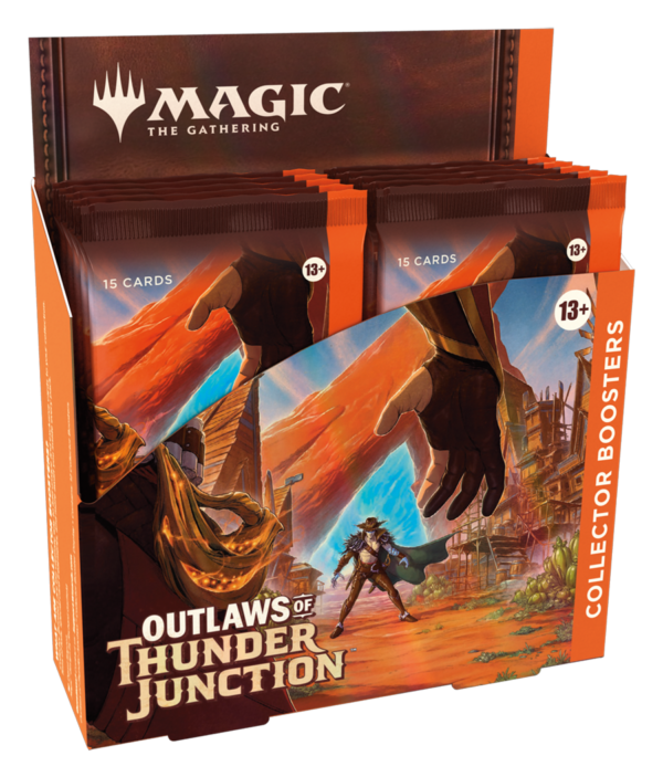 Magic: The Gathering Outlaws of Thunder Junction Collector Booster Box | 12 Packs
