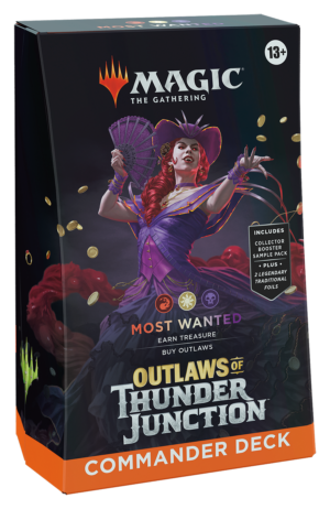 Magic: The Gathering Outlaws of Thunder Junction Commander Deck | Most Wanted