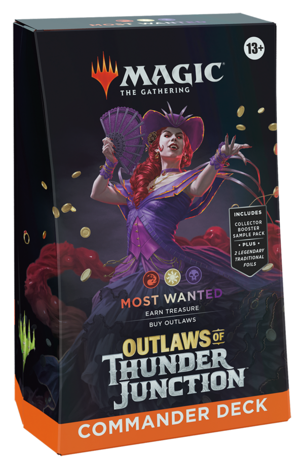 Magic: The Gathering Outlaws of Thunder Junction Commander Deck | Most Wanted