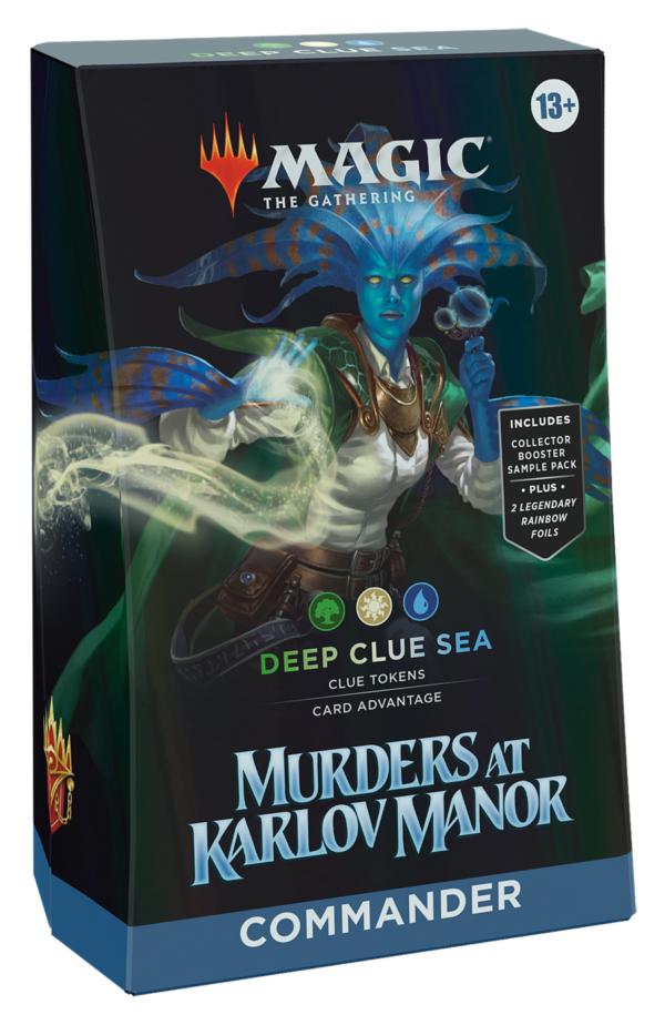 Magic: The Gathering Murders at Karlov Manor Commander Deck | Deep Clue Sea