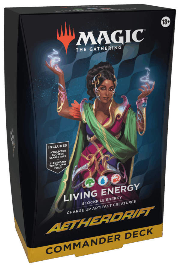 Magic: The Gathering Aetherdrift Commander Deck - Living Energy
