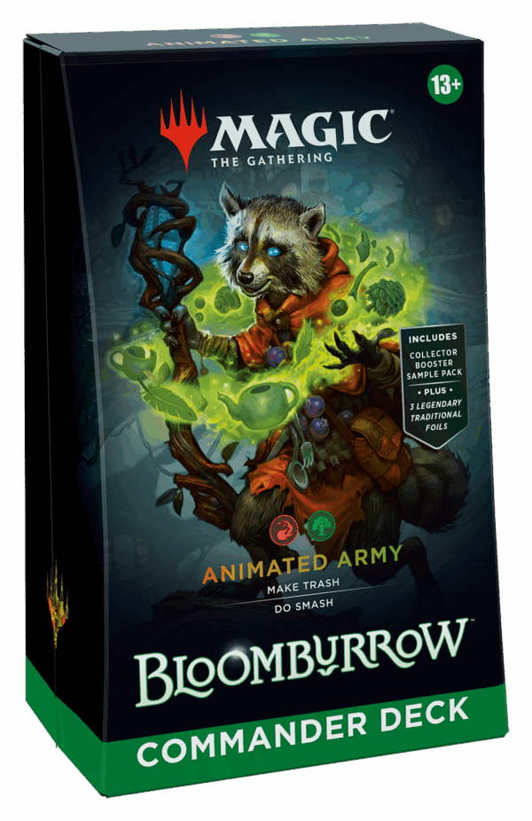 Magic: The Gathering Bloomburrow Commander Deck - Animated Army