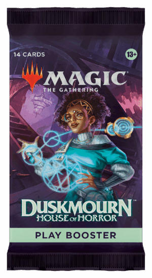 Magic: The Gathering Duskmourn: House of Horror Play Booster (14 Magic Cards)