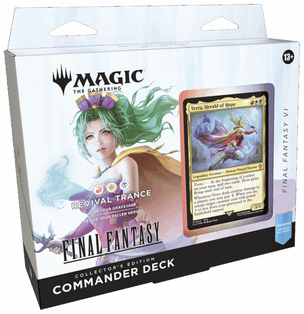Magic: The Gathering Final Fantasy Collector's Edition Commander Deck - Revival Trance
