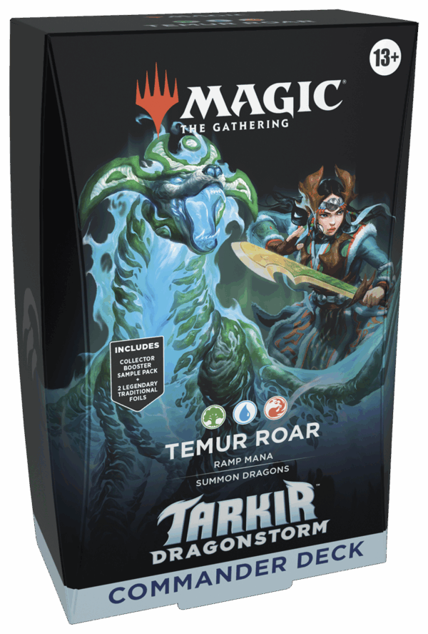 Magic: The Gathering Tarkir: Dragonstorm Commander Deck - Temur Roar